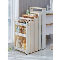 폭좁은서랍장 9cm 주방 틈새 선반 초소형 조립식 이동수납, 폭12.5길이455겹+탑커버