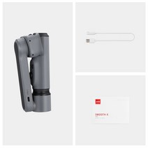 짐벌셀카봉 블루투스 zhiyun Official smooth x gimbal stick, 회색