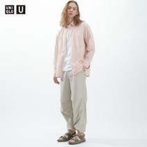 유니클로 U 와이드 핏 파라슈트 팬츠 457969