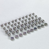 젤루나 (50pcs)써지컬스틸 피어싱 실버 뒷볼 뒷마개 편한 잠금볼 세트