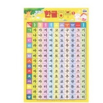 병아리 한글공부 1(벽보)(완구/교구), 20권, 담터미디어