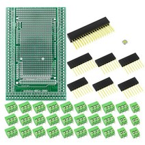 아두이노 키트 코딩 입문 교육 보드 점퍼선 Arduino Mega 2560/MEGA2560 R3 용 양면 PCB 프로토 타입 스크, 01 DIY Kit