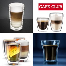 까사무띠 이중유리컵 아쿠아 600ml, 이중유리컵 350ml