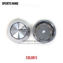 VOLK TE37 TOKYO TIME ATTACK 용 20 개/몫 68MM 자동차 휠 센터 허브 캡, 05 COLOR 5, 20개