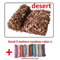 루프 탑 텐트 더블 레이어 보강 훈련 네트 커버 자동차 천막 멀티 사이즈, Desert Digital+1.5x5m