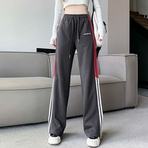 대박난박양 배색 라인 트레이닝 팬츠