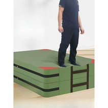 유도매트 착지 매트 높이뛰기 체육관 아크로바틱, 2m x 2m x 0.2m 밀도 35