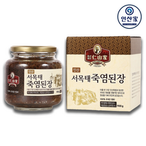 인산가 인산 프리미엄 국산 전통 재래식 유기농 시골 서목태 죽염 된장 900g 1통, 1개