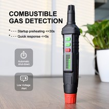 도시 가스 누출 탐지기 수소 디텍터 누설 경보기 복합 측정기 휴대용 검출기 ht61 감지기 미니 가연성 가연성 모니터 1000ppm 가정용 분석기 미터 가시 및 소리 경보 모드