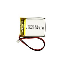 YJ 리튬폴리머배터리 KC인증충전지 3.7V YJ482430 320mAh, 1개, 1개