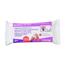 스컬피 자연건조용 가벼운 클레이 1kg 점토 /JSAD2222