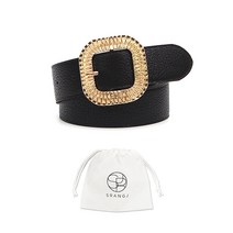 에스랑제이 여성 금장 원피스 와이드 벨트