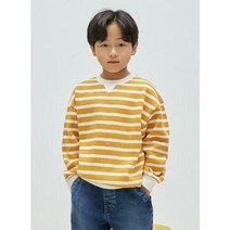 이랜드 [탑텐키즈][탑텐키즈] 플리스 스트라이프 맨투맨_MKC4TR3002_순천점