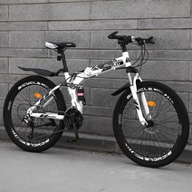 접이식 자전거 산악 초경량 폴딩자전거 산책용 휴대용 미니 Baicycle 캠핑 접는자전거, 21단_04 | 26인치