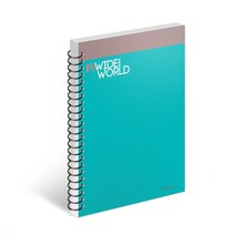 7000 중고등 합지노트 16절 대 블루그린, 단품