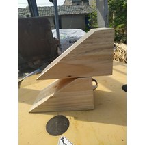 경사로 자동차 대형트럭 백스톱 고임목 바퀴받침대