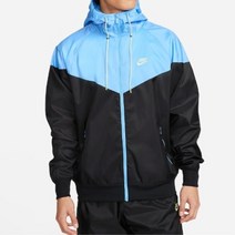 국내매장판 나이키 바람막이 NSW 윈드러너 후드 자켓 블랙 블루