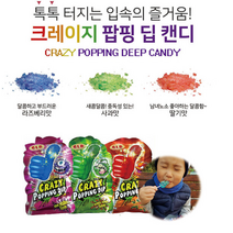 글로델 크레이지 팝핑 딥 캔디, 18g, 72개입