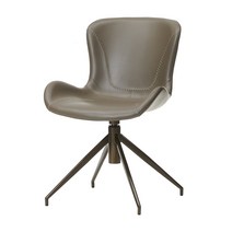 하이파 마일드 철제회전식탁의자 색상3, 그레이