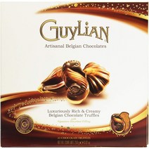 길리안 벨리안 알티시널 시쉘 조개모양 초콜릿 22개 1팩 Guylian Belgium Artisinal Sea shell Truffles, 1개