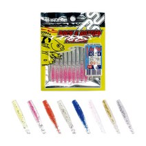 워터맨 아이스피쉬 ICF24 볼락웜 전갱이 송어 루어채비 소프트베이트, 097(SF)