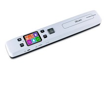 북스캔 Iscan-Wifi 휴대용 스캐너 A4 문서 책 학교 용품 핸드헬드 1050DPI JPG PDF 이미지 디스플레이 포함, 04 White No Wifi
