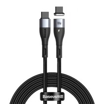 베이스어스 마그네틱 usb ctoc 고속 충전 PD100w 자석 케이블, 기본구성