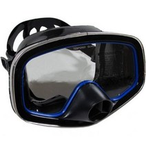 스쿠버 초이스 스쿠버 다이빙 클래식 프리 다이빙 원 윈도우 실리콘 퍼지 마스크 블랙, dive mask