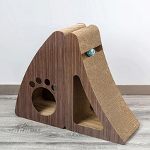 펫츠멍냥 고양이스크래쳐 수직스크래쳐 고양이소파, 03.소파형 스크래쳐 연한갈색, 1개