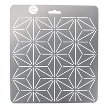 취미 퀼트 diy 도구 DIY 서브 자수 모델 바느질 템플릿 퀼팅 패치워크 스피닝 수제 세트 12x12cm 22x22cm, [14] 20X18CM 1PCS