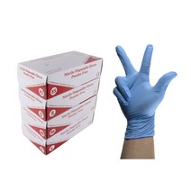 하가소모 9인치 니트릴장갑 청색BLUE 스몰(S), 소(S), 100매