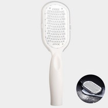 바이빈 발각질 제거기 풋파일 발 뒤꿈치 굳은살 케어 무선 메탈, 화이트, 1개, 1개