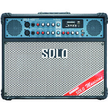 한송전자 SOLO-400 색소폰 버스킹 앰프 스피커 4오옴 200W 블루투스/MP3/FM라디오/팬텀스위치 - STM