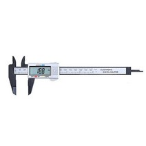 코팅두께게이지 피막두께 게이지 호환 0-150mm 버니어 캘리퍼스 스테인레스 스틸플라스틱 lcd 디지털 캘리퍼스 prostormer의 6 인치 악기 깊이 측정 도구, 은