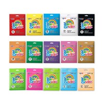 종이나라 클레이나라 점토 10p, 형광연두, 50g