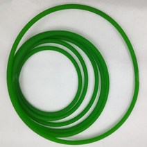 녹색 폴리우레탄 컨베이어 벨트 PU 라운드 변속기 구동 직경 2 2.5 3 3.5 4 5 6 7 8 9 10 12 15 18mm 1m 1.5, 선택01. 1.5mm, 선택01. 1Meter