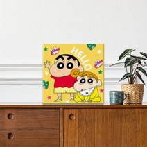 아이러브페인팅 DIY캔버스형 20x20cm 짱구&짱아 페인팅 모음 유화 그림 색칠 취미, 짱구_체리짱구 2020 페인팅