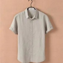 밍키베베 카라 베이직 린넨 반팔 셔츠