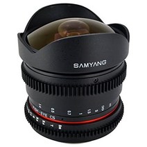 일본직발송 2. SAMYANG(삼양) SAMYANG 동영상 용 단 초점 어안 렌즈 VDSLR 8MM T3.8 니콘 F 마운트 용 (AE, One Size, 니콘 F AE