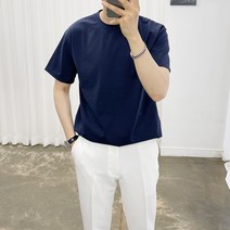 아도르클래식 쿨 스판 7컬러 라운드 반팔티