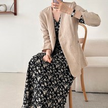 블링데이 봄여름 여성린넨자켓