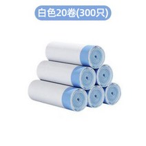 샤오미 펫킷 고양이 자동 화장실 배변 봉투 및 방향제 리필용, A개, 화이트20권(300마리)ml