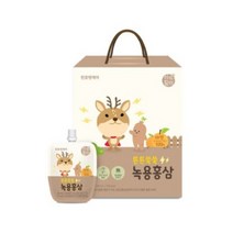 천호엔케어 튼튼쑥쑥 어린이 녹용홍삼즙, 40ml, 1개