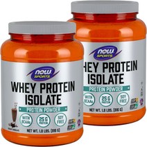 나우푸드 웨이 프로틴 아이솔레이트 파우더 더치 초콜렛, 1632g, 1개