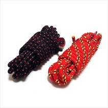 낚시 캠핑용 텐트 파라솔 길이조절 로프세트 1.5m~3m, 레드