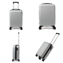 오토락 텍스처 하드캐리어 여행가방 A 20형 실버 비지니스캐리어 해외여행용품