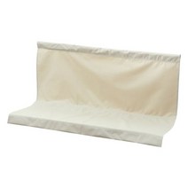 야외 정원 테라스 가든 벤치 의자 나무 원목 철제 인승 내구성 교체 오 스윙 커버 시트, 2-85cm x 48cm x48cm, [18] 85cm x 48cm x48cm