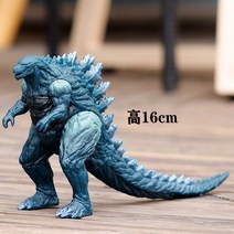 러버토이 고질라 대전 금강 괴물 고릴라 수반 관절 가동함 장난감 생일선물 4792150702, 블루 고질라 16cm