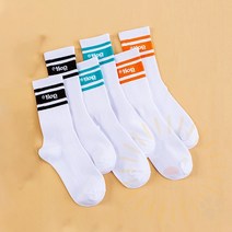 삼미호 골프크루삭스 3색 골프여성양말, 오렌지