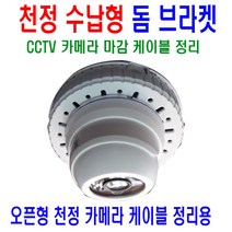 ppp 천정 수납형 돔브라켓 백색, 쿠팡 본상품선택